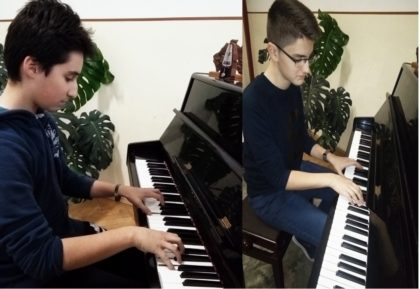 Tineri talentaţi, la clasa de pian a Şcolii Populare de Arte Arad