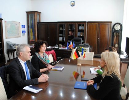 Prefectura Arad, vizitată de consulul Republicii Federale Germania la Timișoara
