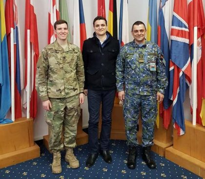 Deputatul Sergiu Vlad a vizitat baza NATO de la Mihail Kogălniceanu