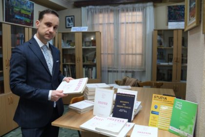 Reviste de specialitate din domeniul dreptului, donate bibliotecii Facultăţii de Ştiinţe Juridice a UVVG Arad