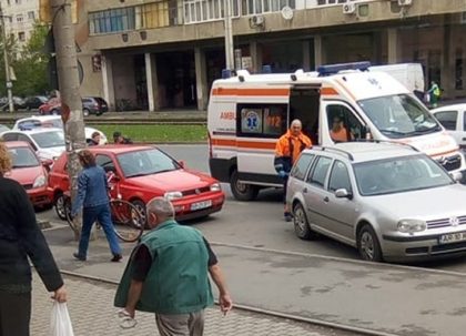 ACCIDENT pe Calea Aurel Vlaicu, în zona Fortuna