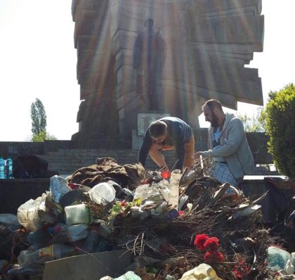 Cantitate impresionantă de deșeuri colectate de voluntarii RO100Arad
