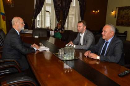 Viceprimarul Levente Bognar l-a primit pe Ambasadorul Ucrainei la București. Despre ce au discutat