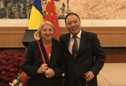 Lizica Mihuț, prezentă la recepția Ambasadei Republicii Populare Chineze la București