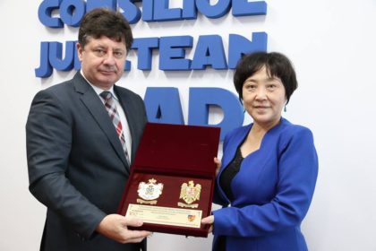 Delegația Ambasadei Republicii Populare Chineze a vizitat Consiliul Județean Arad
