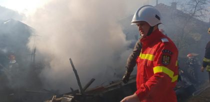 Sute de intervenții pentru pompierii arădeni, în luna ianuarie