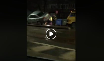 E BLESTEM! Un nou ACCIDENT pe Calea Romanilor (FOTO + VIDEO)