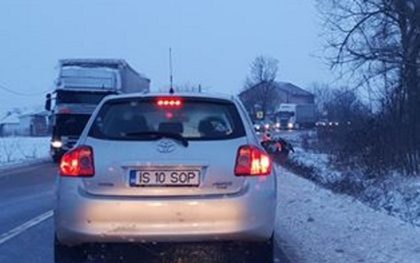NEWS ALERT/ ACCIDENT pe drumul Arad – Oradea, CHIAR ACUM! Trafic parțial BLOCAT (UPDATE)