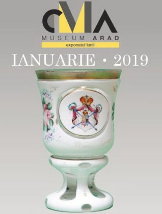 Cupa cu stema Pricipatelor Unite, exponatul lunii ianuarie la Complexul Muzeal Arad