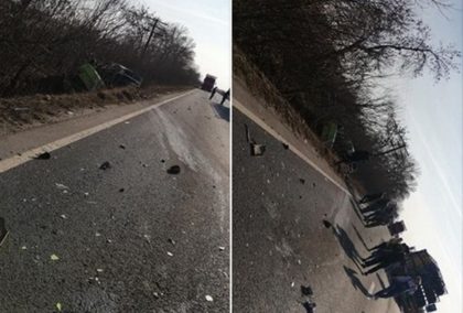 UPDATE/ Grav ACCIDENT RUTIER pe drumul Arad – Oradea! Trei VICTIME dintre care una DECEDATĂ (UPDATE: IMAGINI ȘOCANTE)