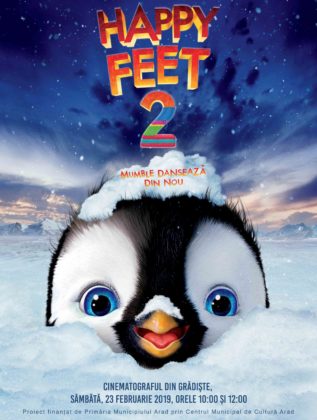 Schimbare de locație: „Happy Feet 2. Mumble dansează din nou“ va rula la Cinema Arta