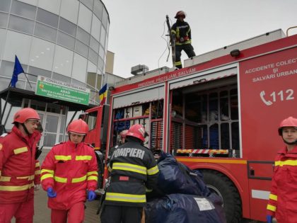 Pompierii au INTERVENIT la Secția de Pneumologie a SPITALULUI Județean ARAD