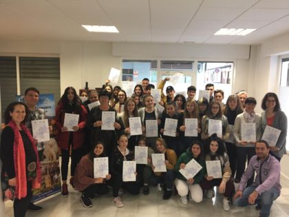 Mai mulți elevi de la un LICEU ARĂDEAN au participat la un stagiu de practică într-o zonă superbă din SPANIA (GALERIE FOTO)