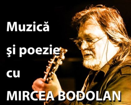 Muzică și poezie cu Mircea Bodolan, la Biblioteca Județeană