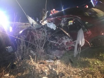 ACCIDENT GRAV pe drumul Arad – Oradea! Un bărbat de 22 de ani a DECEDAT în sâmbăta Floriilor (FOTO)