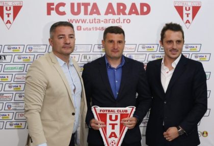 UTA şi-a oficializat relaţia cu Laszlo Balint: „Sezonul viitor va fi abordat de echipa noastră cu un staff tehnic nou”