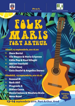 Vești bune pentru iubitorii de FOLK! Nume mari vin la Arad la Festivalul „Folk Maris“