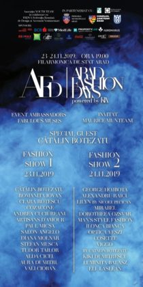 Cătălin Botezatu, Romanița Iovan, Maurice Munteanu, Fabulous Muses și mulți alții, la Arad Fashion Days