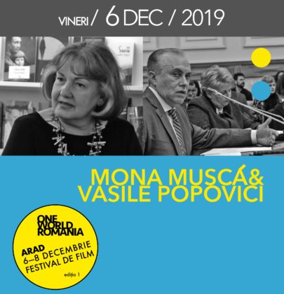 Mona Muscă, Vasile Popovici, Adriana Babeți și Ivana Mladenovic, printre invitații speciali ai primei ediții One World Romania la Arad