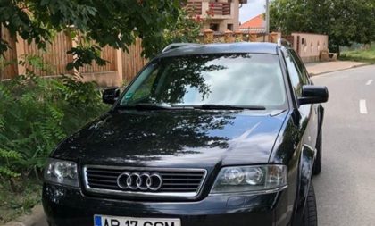 NEWS ALERT: Audi FURAT din Arad, de lângă o secție de poliție
