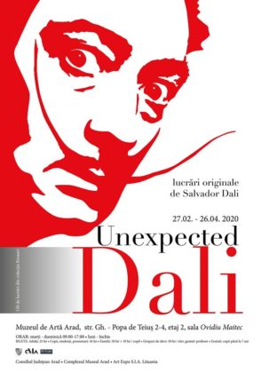 Expoziţia „Unexpected Dali”, în premieră naţională, la Muzeul de Artă Arad