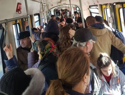 A fost reluată circulația tramvaielor pe traseul Piața Romană – Gara Aradul Nou