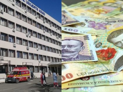 Conducerea Spitalului Județean Arad atenționată să fie mai atentă cu cheltuirea banilor