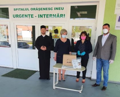 UAV și Arhiepiscopia Aradului, donație pentru Spitalul din Ineu
