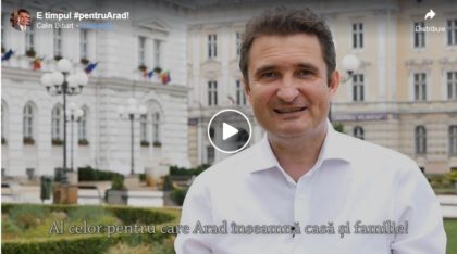 VIDEO/ Bibarț le dă din nou FIORI celor care nu-l vor la Primărie