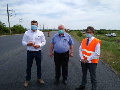 Se finalizează lucrările de reparație a Drumului Național 7, între Arad și Vladimirescu