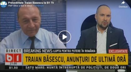 Traian Băsescu, despre Gheorghe Falcă: „Vai mama lui!”
