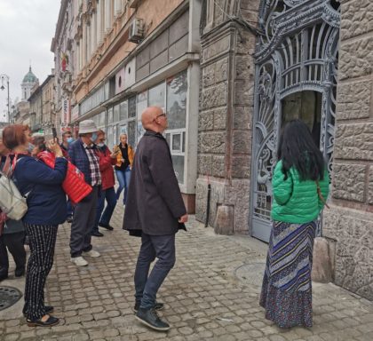 Zeci de turiști au participat la un tur ghidat al clădirilor istorice arădene