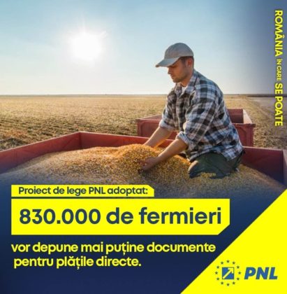 Guvernul PNL va face investiţii majore în agricultură, pentru a susține produsele româneşti şi sistemul de irigaţii