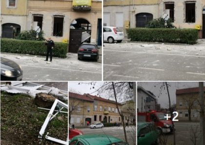 EXPLOZIE în zona centrală a Aradului: O clădire a „sărit în aer”. Pompierii au găsit o VICTIMĂ (UPDATE: FOTO + VIDEO)