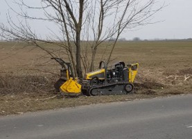 Drumurile județene din Arad, curățate de un robot