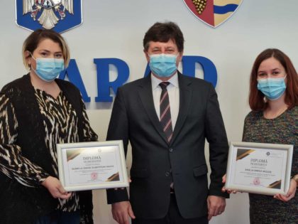 Diplome de excelență pentru unii dintre cei mai activi voluntari în perioada pandemiei