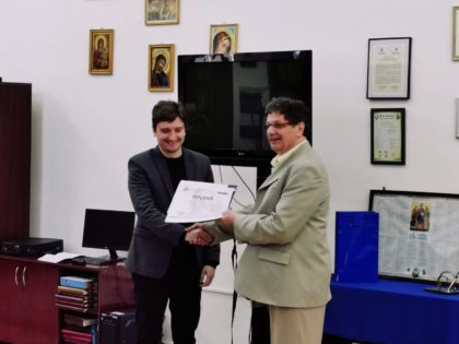 Scriitorul Andrei Mocuța, distins cu premiul literar „Ioan Slavici” acordat de UVVG Arad