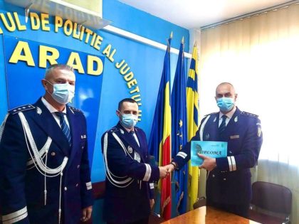 Avansări în grad de Ziua Poliției Române