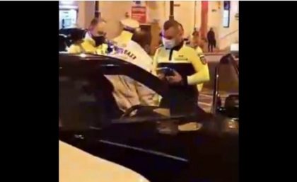 Șofer băut la volanul unui BMW, în centrul Aradului! Bărbatul a ajuns pe mâna Poliției (VIDEO)