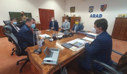Ministrul Dezvoltării, în dezbatere la Arad despre proiectele Consiliului Județean