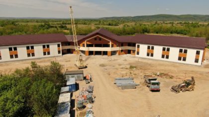 Noul Spital de Psihiatrie de la Căpâlnaș are deja fațada finalizată