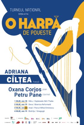Turneul național „O harpă de poveste – open air“, la Arad