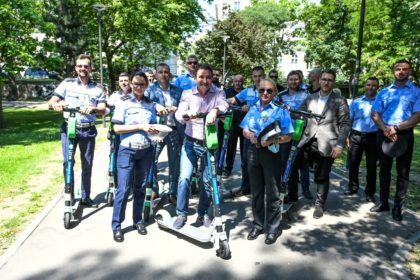 Polițiștii locali din Arad vor patrula pe trotinete electrice în zonele mai puțin accesibile