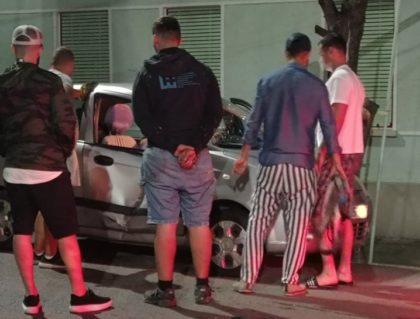 Trei mașini făcute ZOB noaptea trecută în Arad, într-un ACCIDENT care s-a lăsat cu SCANDAL! (FOTO) UPDATE: Șoferul era băut