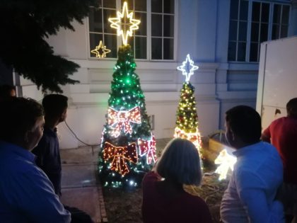 Aradul frumos: Crăciunul în luna lui cuptor, la Primăria Municipiului Arad (GALERIE FOTO)