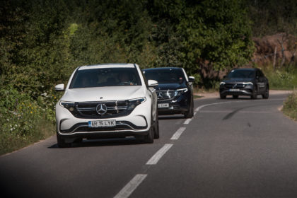 Caravana Mercedes EQ, a mașinilor full-electrice, organizată de Auto Schunn pe un traseu superb (GALERIE FOTO)