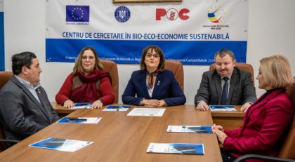Centrul de cercetare în bio-eco-economie sustenabilă la Universitatea „Aurel Vlaicu”