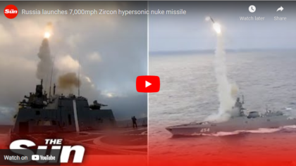 VIDEO: Lansarea RACHETEI NUCLEARE HIPERSONICE cu care Rusia poate lovi Occidentul în cinci minute