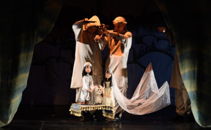 „O mie și una de nopți – Aladin și lampa fermecată”, duminică pe scena Trupei Marionete