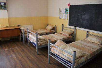Dormitoare destinate refugiaților, amenajate la Liceul Special „Sfânta Maria”